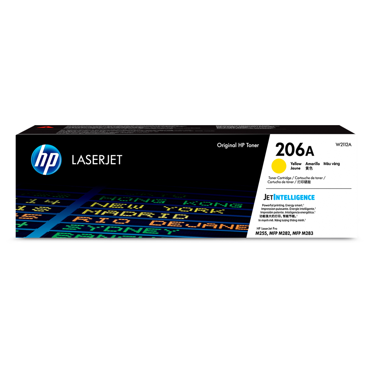 Tóner Hp 206A W2112A Amarillo 1250 páginas LaserJet Pro