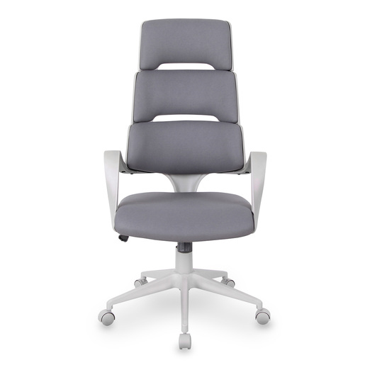 Silla Ejecutiva Sky Chair Esparta Tela Gris con blanco | Office Depot Mexico