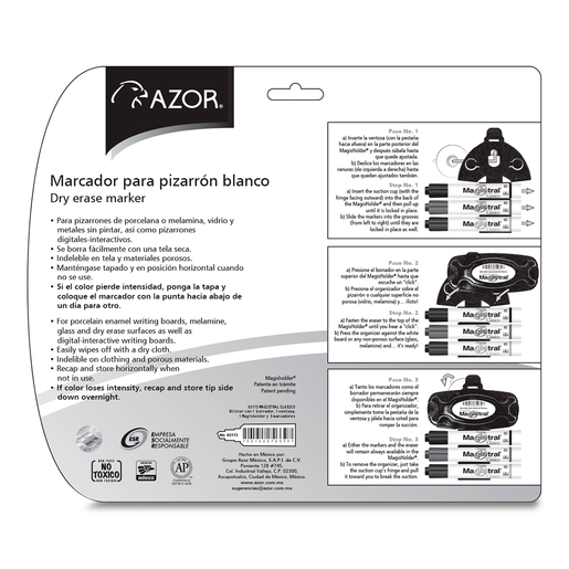 Kit de Marcadores Azor Magistral Clásico 5 piezas