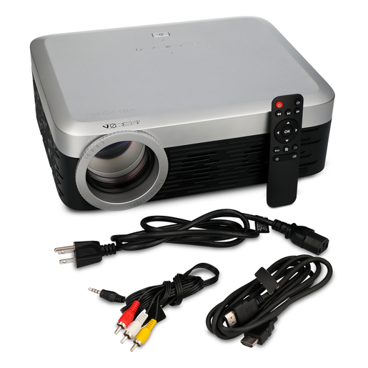 Videoproyector FHD Spectra S08 1080 x 1920px 5800 Lúmenes Negro con Plata | Office  Depot Mexico