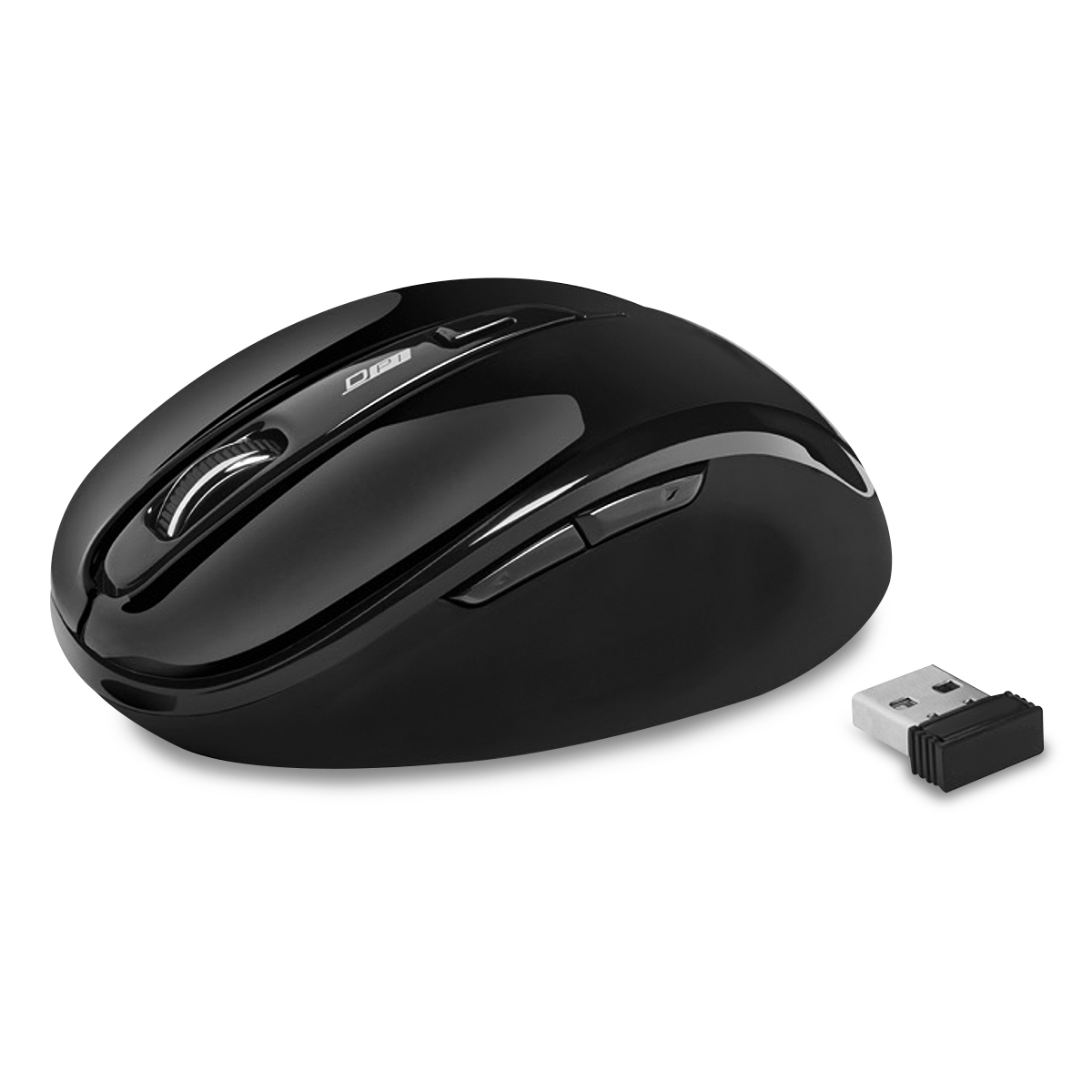 Mouse Inalámbrico Spectra NM401 Nano receptor USB Negro PC Laptop | Office  Depot Mexico