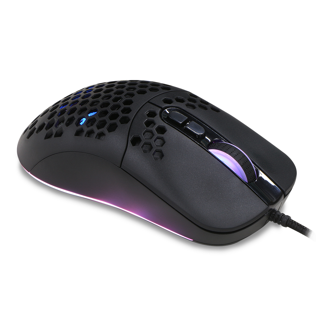 Mouse Gamer Óptico Spectra NM608 Alámbrico USB 6400dpi Negro | Office Depot  Mexico