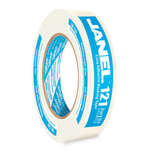 Cinta Masking Tape Janel 121 Crema 24 mm x 50 m 1 pieza | Office Depot  Mexico