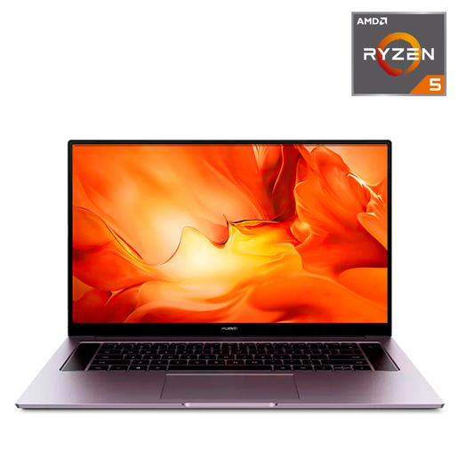 Laptop Huawei MateBook D 16 AMD Ryzen 5  Pulg. 512gb SSD 16gb RAM Gris  | Office Depot Mexico