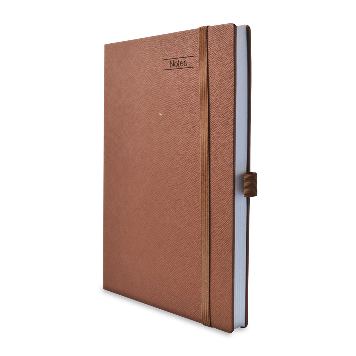 Libreta de Notas Madrid Danpex 192 páginas punteadas 15 x 21 cm Portapluma  Café | Office Depot Mexico