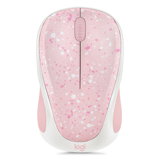 Mouse Inalámbrico Logitech M317C Rose Splash Nano receptor USB Rosa con  blanco PC Laptop macOS Chrome OS Linux Surface | Office Depot Mexico