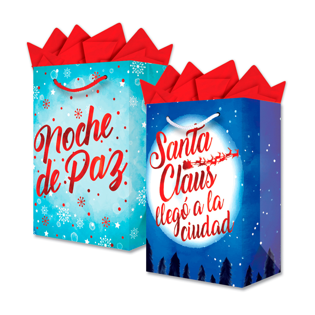 Bolsa de Regalo Frases de Navidad Grande Granmark Diseños surtidos | Office  Depot Mexico
