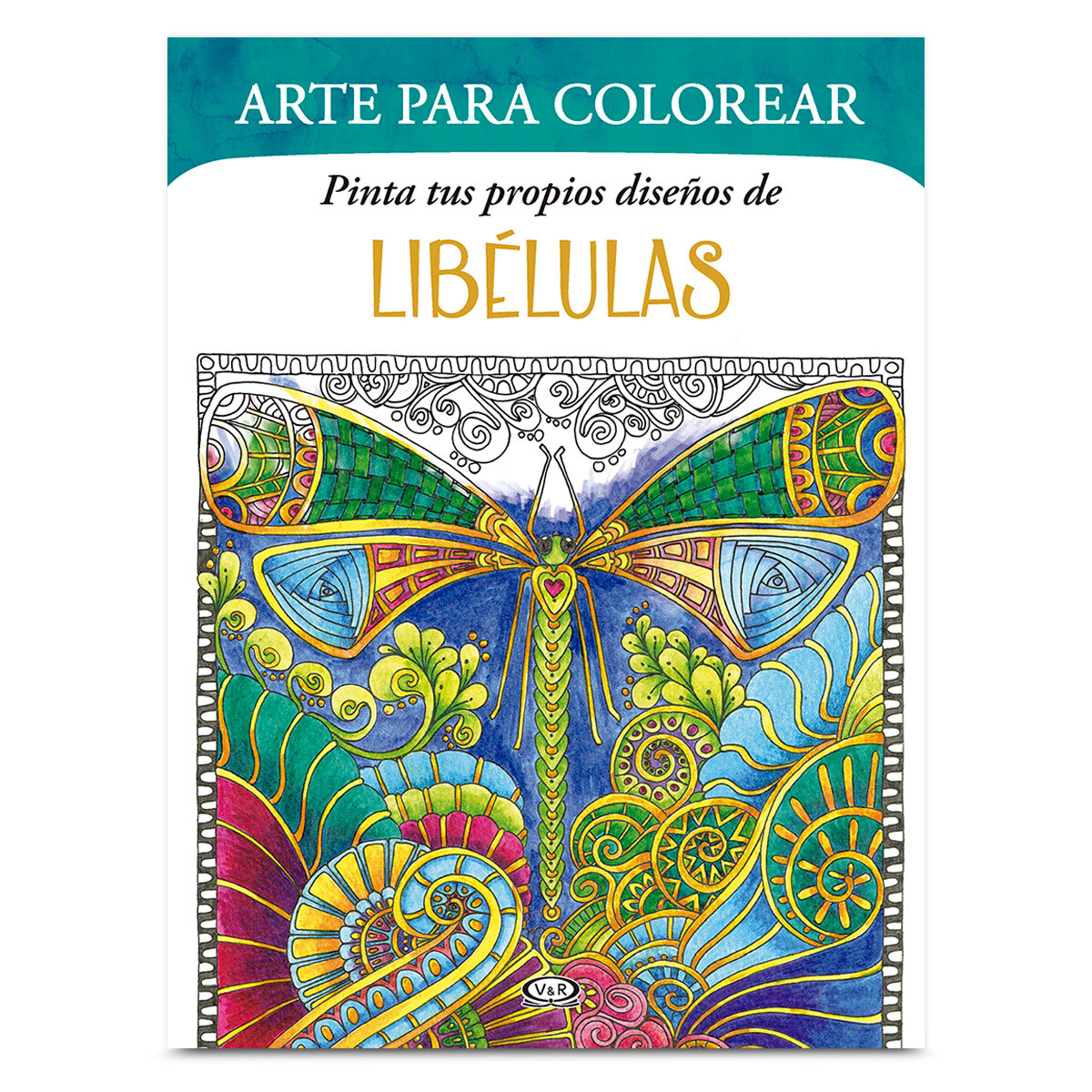 Libro para Colorear Libélulas Angela Porter | Office Depot Mexico