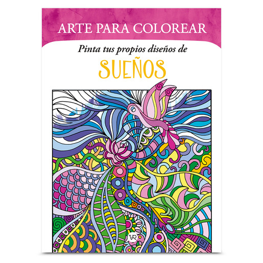 Libro para Colorear Sueños Kathy Ahrens | Office Depot Mexico