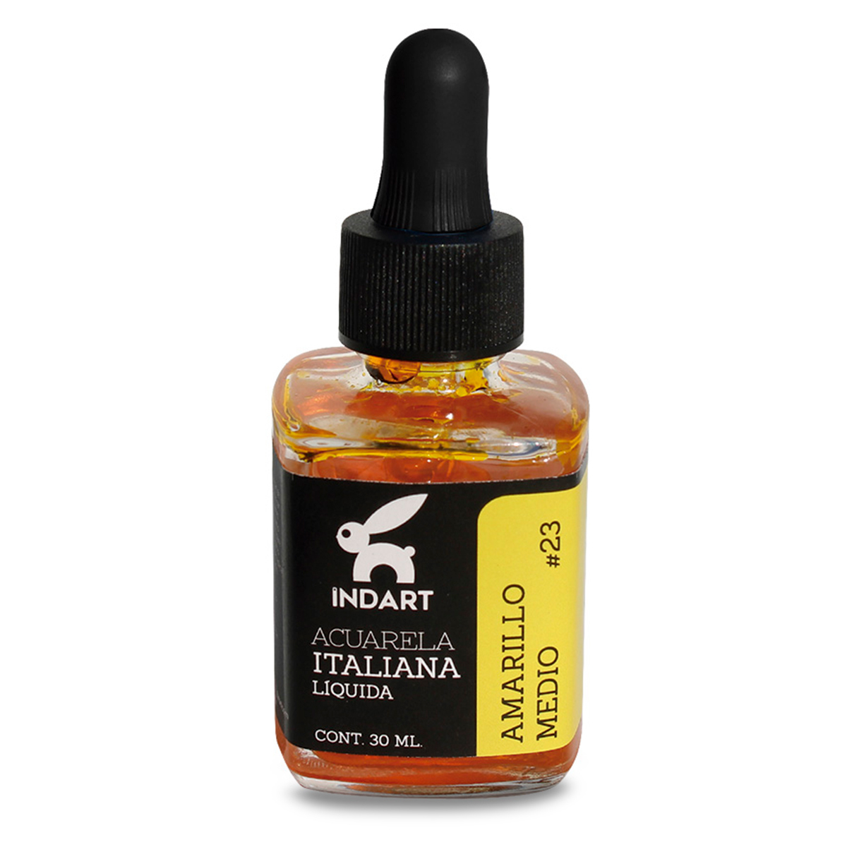 Acuarela Italiana Indart Amarillo Medio 30 ml 