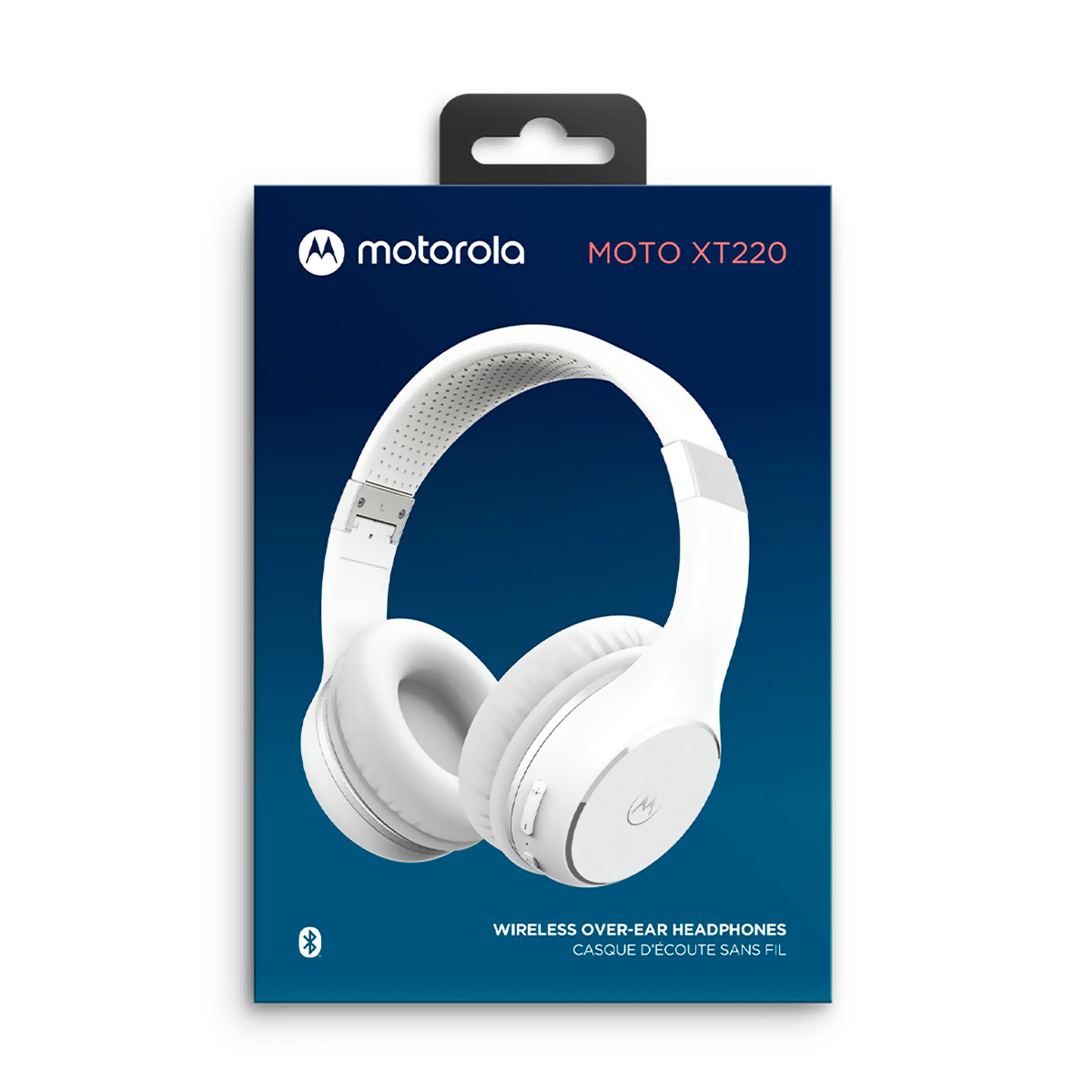 Audífonos Inalámbricos de Diadema Motorola Moto XT220 On ear Plug.  mm  Blanco | Office Depot Mexico