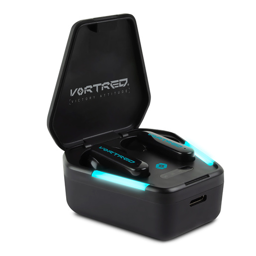 Audífonos Gamer Bluetooth Inalámbricos Vortred 930167 In ear True Wireless  Negro | Office Depot Mexico