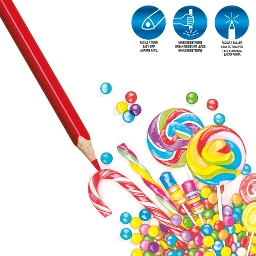 Crayon de couleur x72 Color'Peps Star MAPED : le lot de 72 crayons de  couleurs à Prix Carrefour