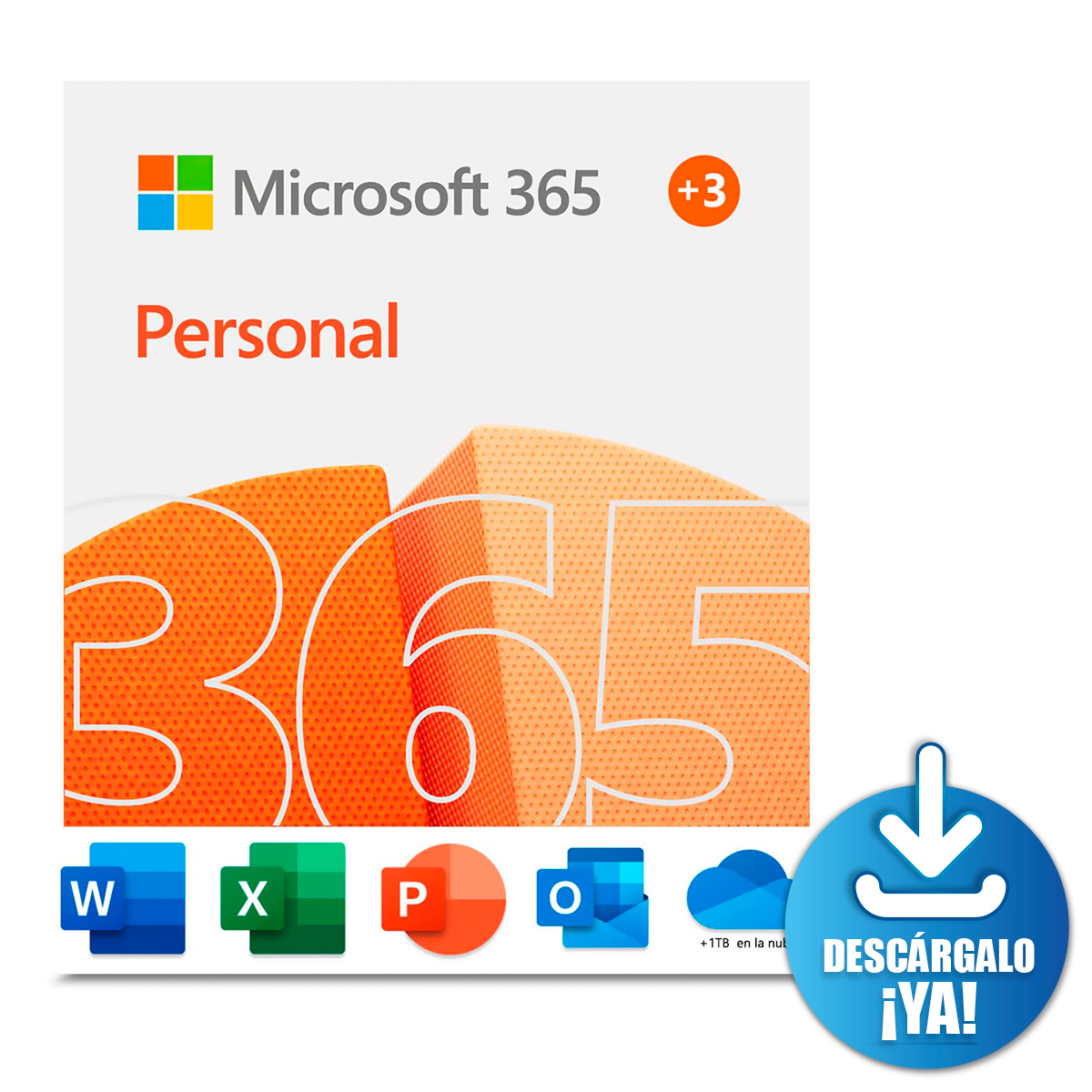 Microsoft 365 Personal Descargable Licencia 15 meses 1 usuario PC Mac  Dispositivos móviles | Office Depot Mexico