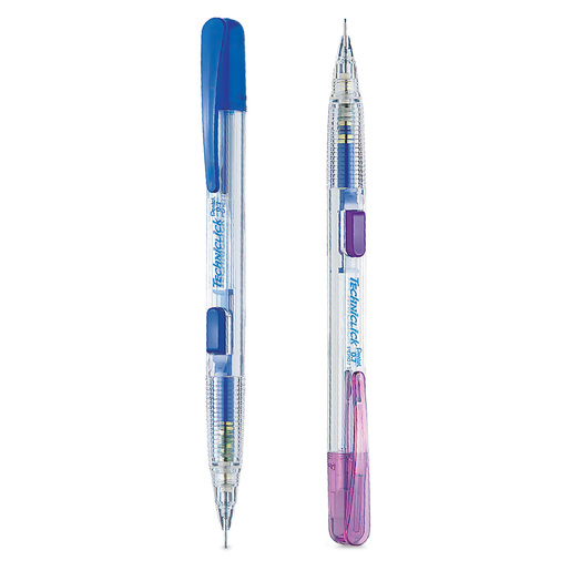 Lapicero Automático TechniClick 0.7 mm Azul y Violeta