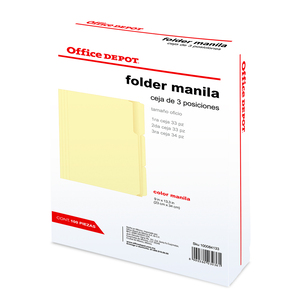 Folders Oficio | Office Depot Mexico