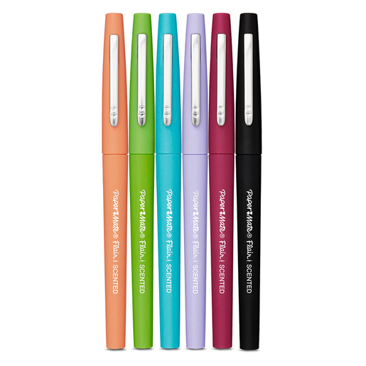 Set de 24 lápices de colores Paper Mate + sacapuntas con depósito