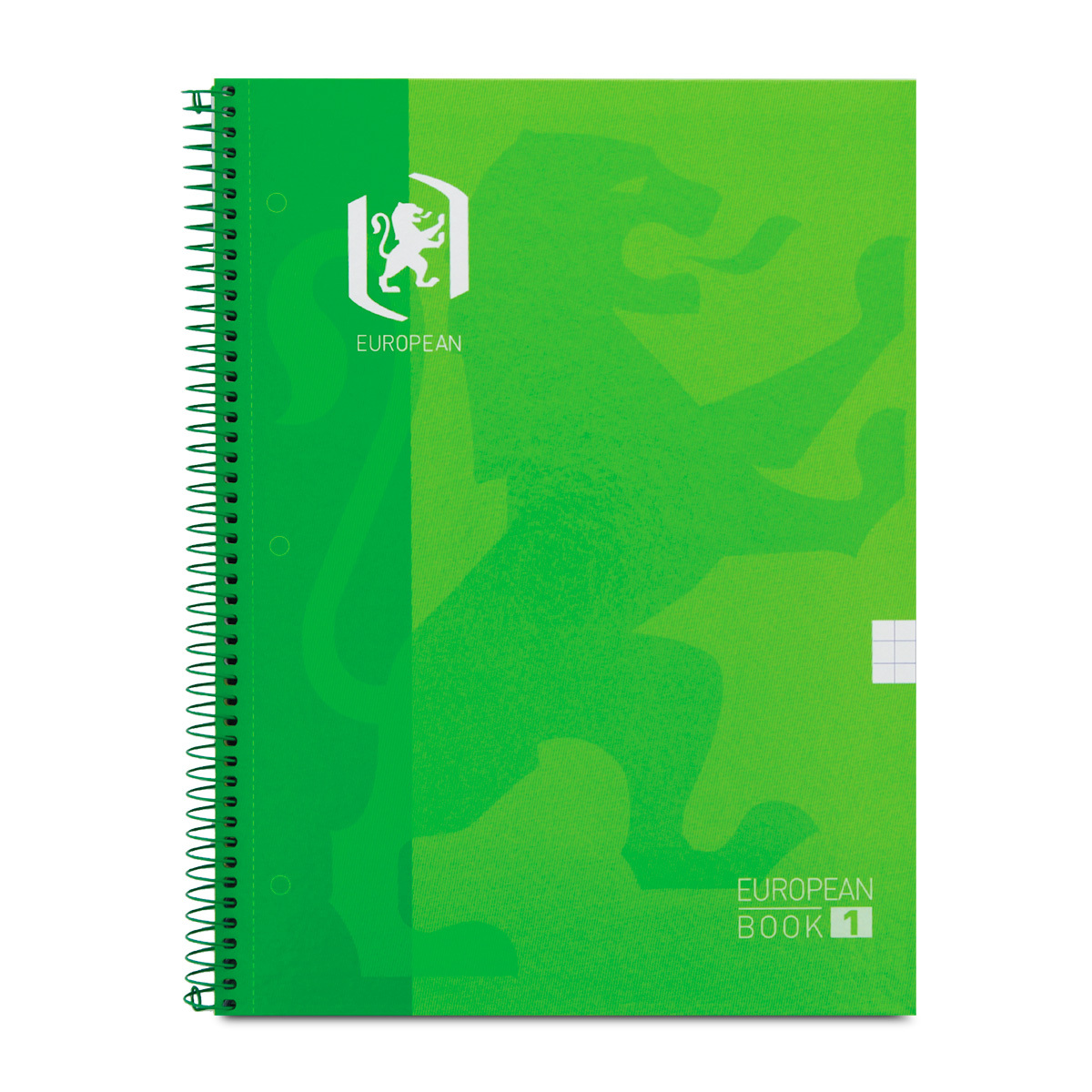 Cuaderno Profesional European 400163292 Cuadro grande 80 hojas Espiral | Office  Depot Mexico