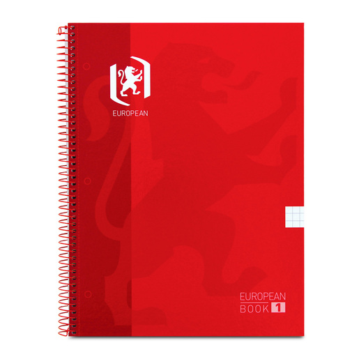 Cuaderno Profesional European 400163293 Cuadro grande 80 hojas Espiral | Office  Depot Mexico
