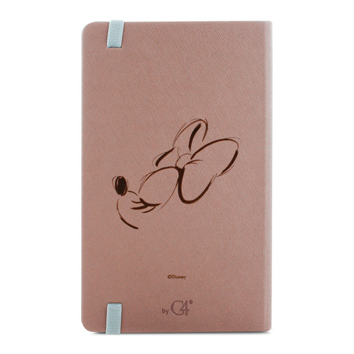 Libreta de Notas G4 Skin Met DF100 ORR 80 hojas Raya Oro Rosado