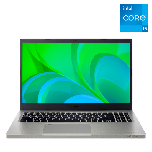Laptop Acer Vero Intel Core i5  Pulg. 512gb SSD 8gb RAM Gris | Office  Depot Mexico