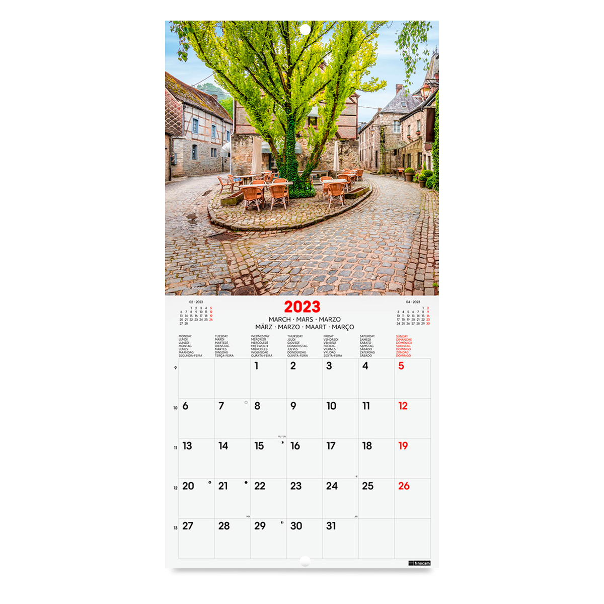 CALENDARIO PARED 23 18X18 CHAR | Office Depot Mexico