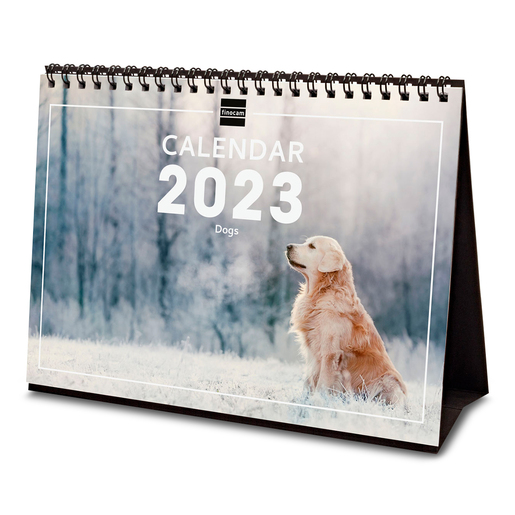 CALENDARIO MESA 23 21X15 DOGS | Office Depot Mexico