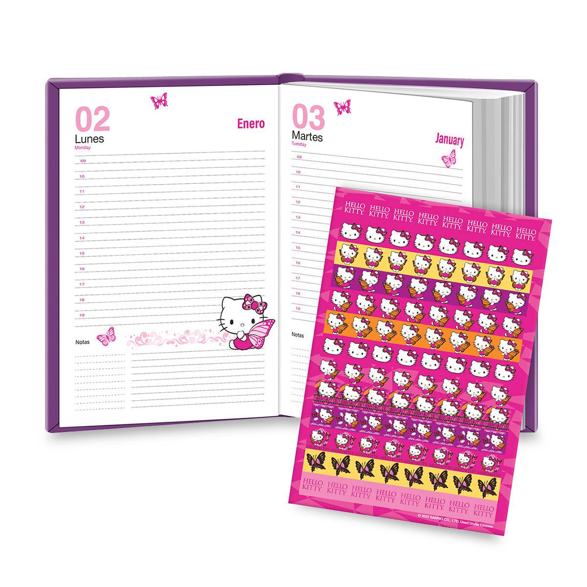 Agenda Hello Kitty 2023 Danpex Diaria | Office Depot Mexico