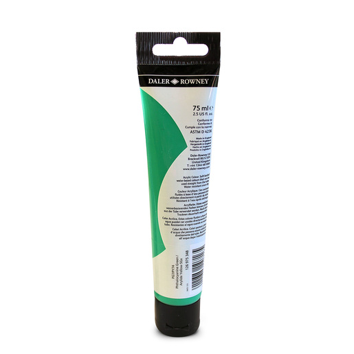 Pintura Acrílica Simply Daler Rowney Semimate Verde 75 ml