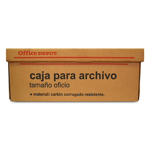 Caja para Archivo Oficio Ofixpres Cartón Café