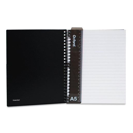 Oxford 100420091 - Lote de fundas para cuaderno (DIN A5, flexible, 25  unidades), transparente : : Oficina y papelería