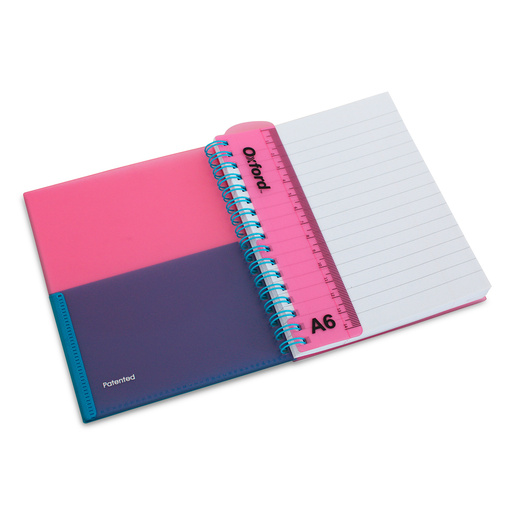 Cuaderno A6 Oxford Raya 70 hojas Rosa