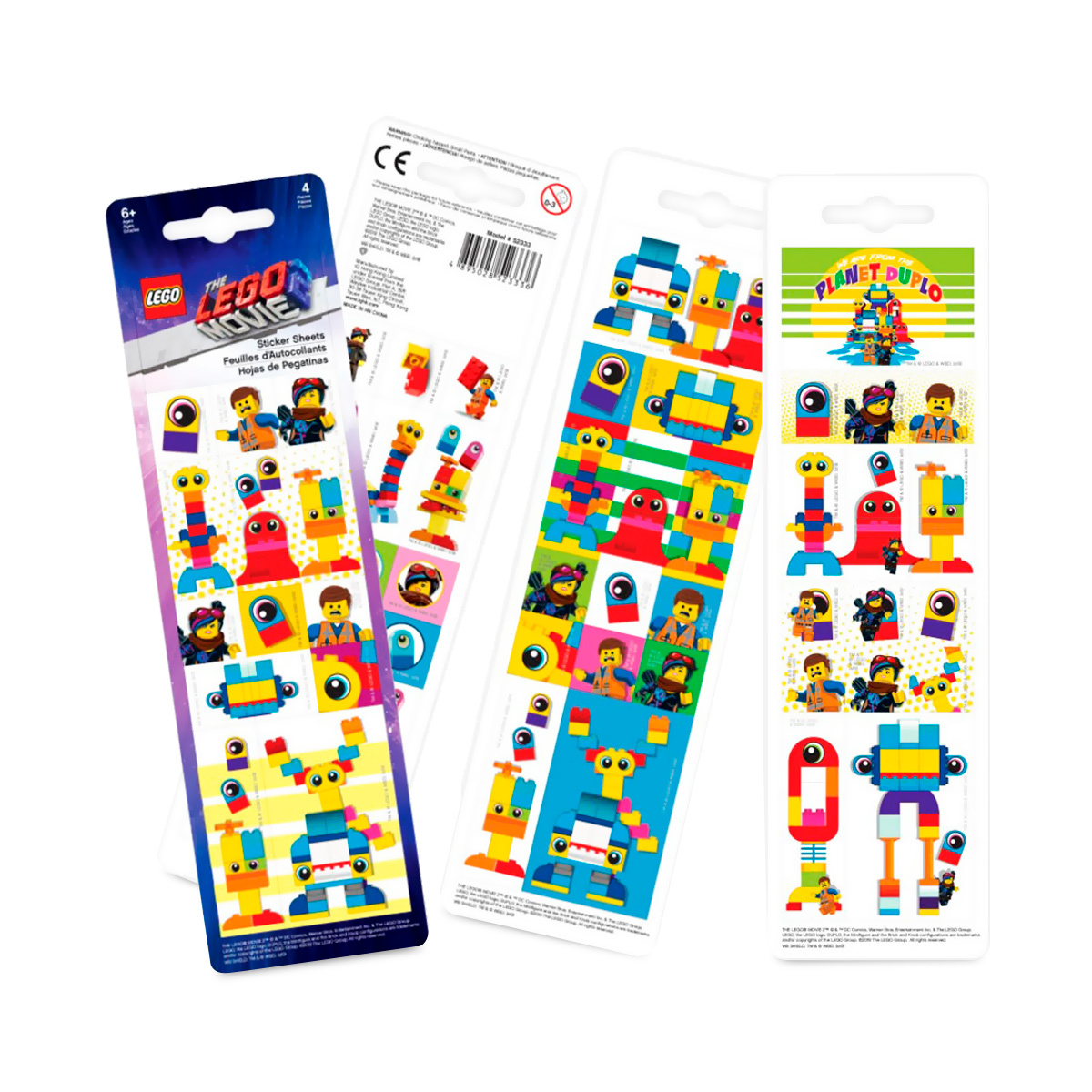 CALCOMANIAS LEGO INFANTIL 4PZ | Office Depot Mexico