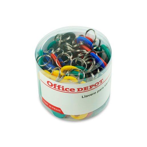  24 fundas de etiquetas para llaves, identificadores de  plástico, con varios colores para identificar tus llaves : Productos de  Oficina