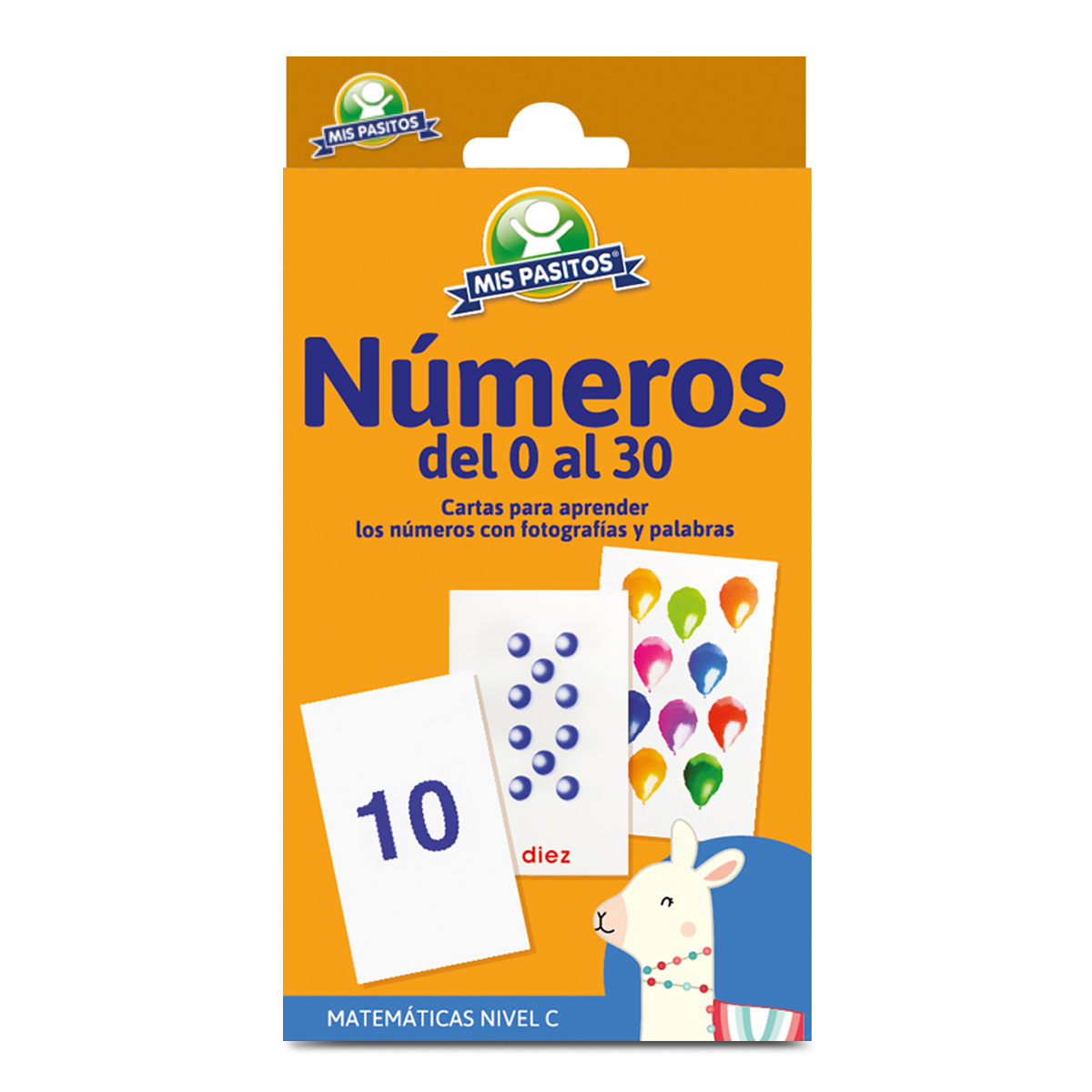 Cartas para Aprender Números del 01 al 30 Mis Pasitos 