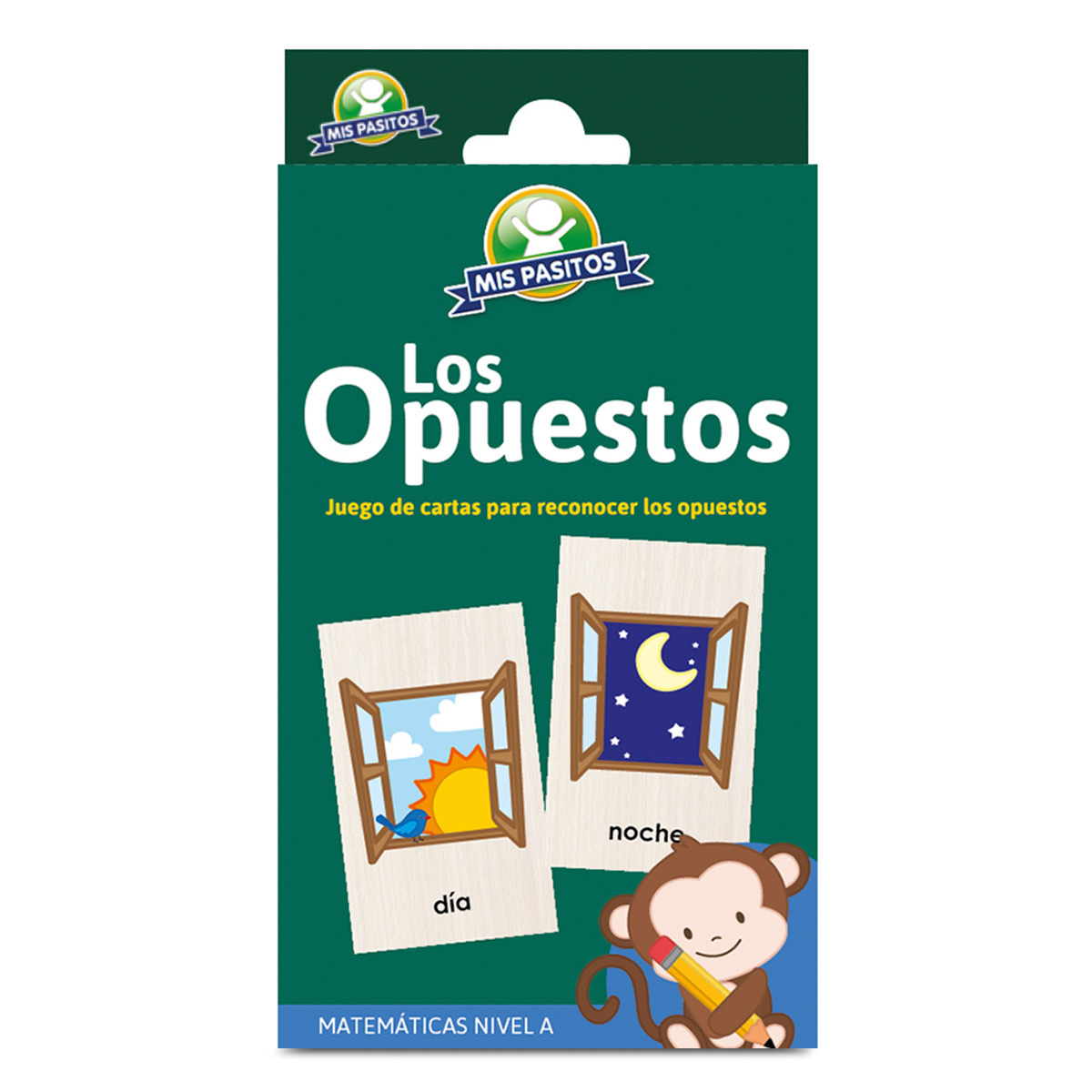 Cartas para Aprender los Opuestos Mis Pasitos 50 cartas 