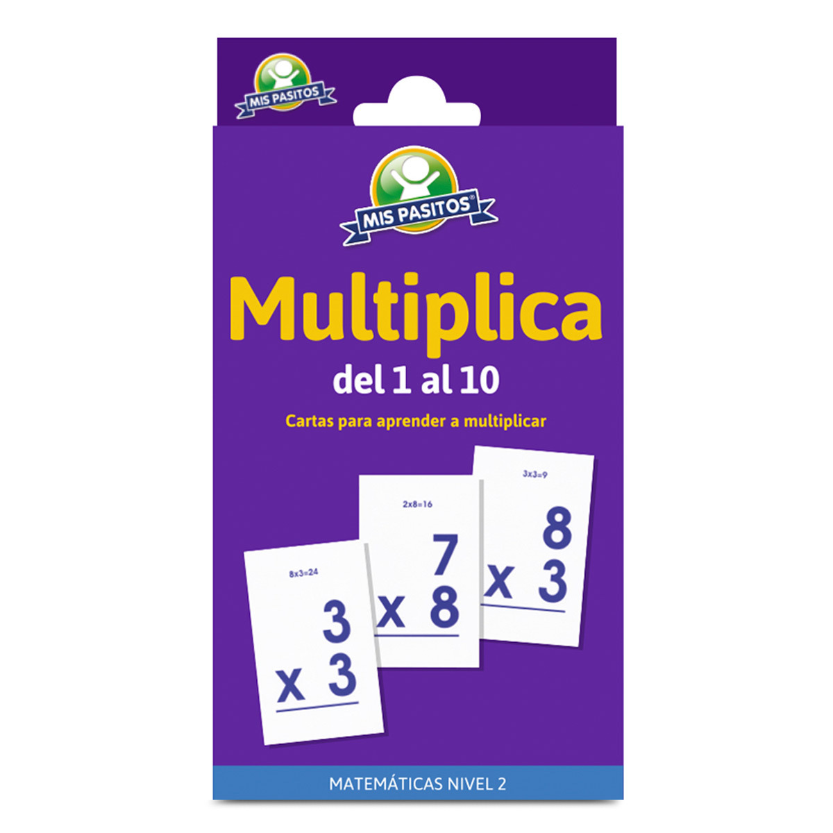 Cartas para Aprender a Multiplicar Mis Pasitos 55 carta