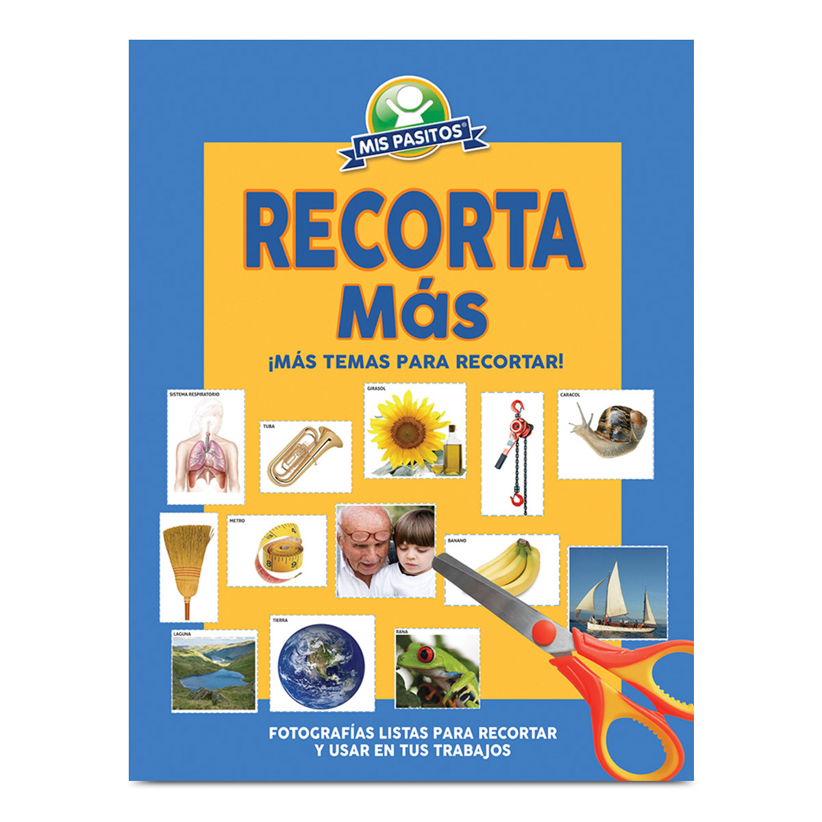 Libro de Recortes Mis Pasitos 6 Años en Adelante