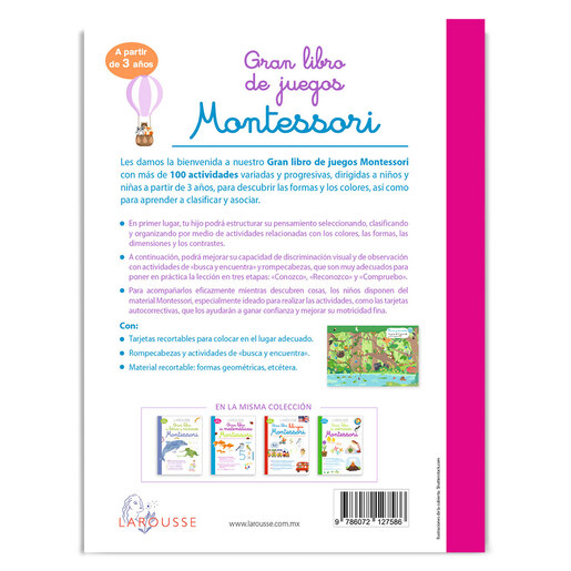 Gran Libro de Juegos Montessori