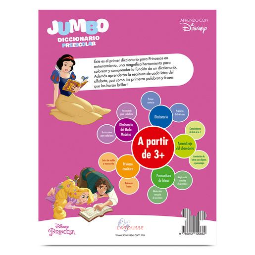 Libro de Actividades Jumbo Larousse Princesas en Entrenamiento