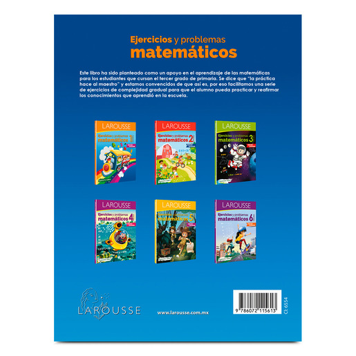 Libro de Ejercicios Matemáticos 3 Larousse