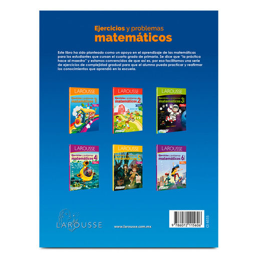 Libro de Ejercicios Matemáticos 4 Larousse