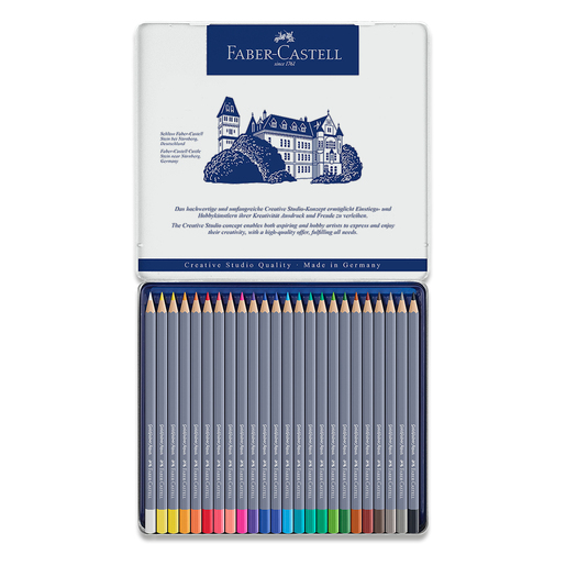 Lápiz de color Goldfaber, azul de cobalto