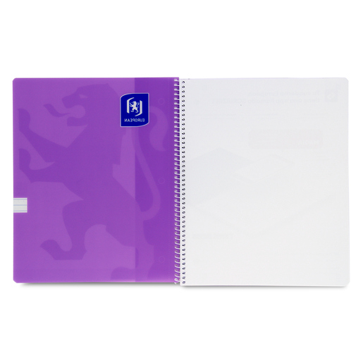 Cuaderno Profesional European Raya Colores 50 hojas