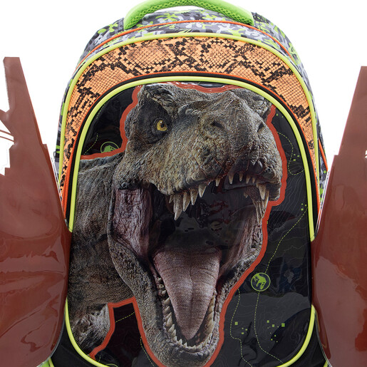 Mochila Escolar Ruz Jurassic World Negro