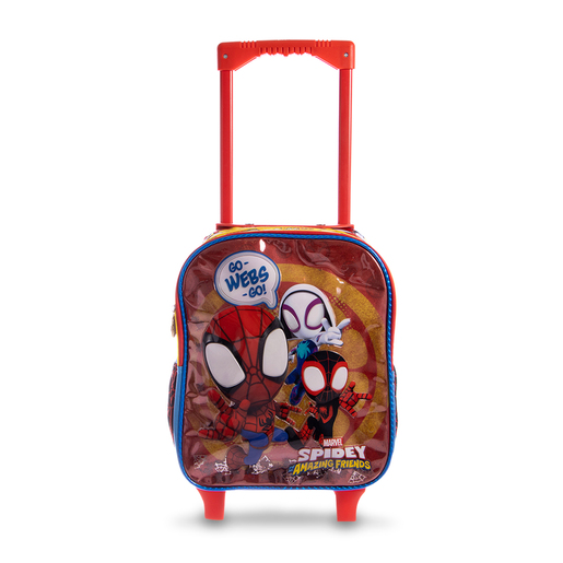 Mochila Escolar con Ruedas Kinder Ruz Marvel Spidey Confetti