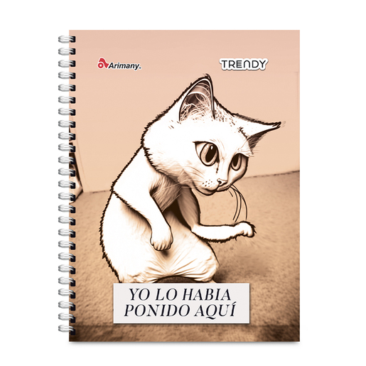 Cuaderno Profesional Arimany Trendy Cuadro Grande 100 hojas 