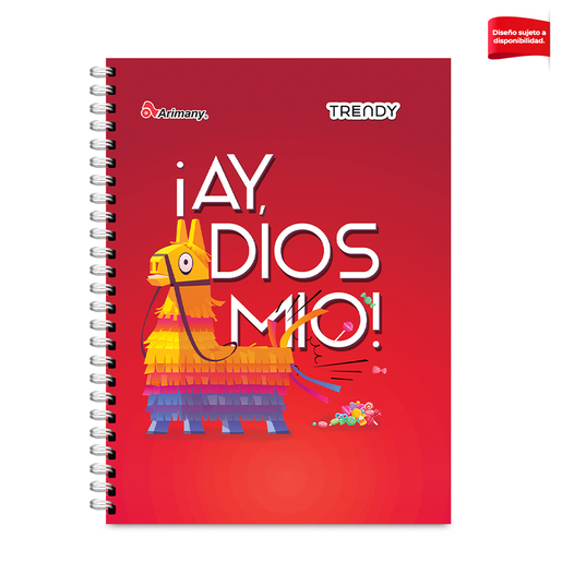 Cuaderno Profesional Arimany Trendy Cuadro Grande 100 hojas 