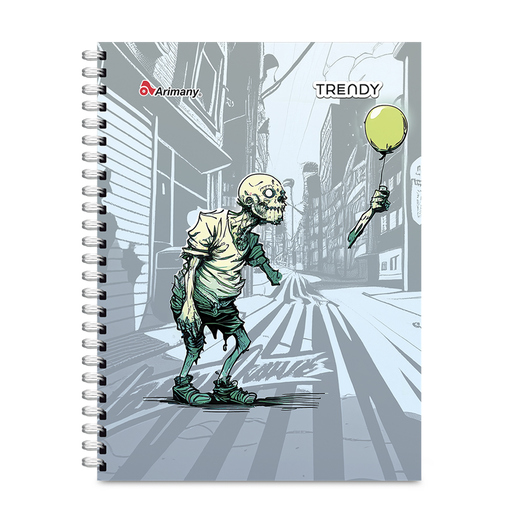 Cuaderno Profesional Arimany Trendy Cuadro Grande 200 hojas