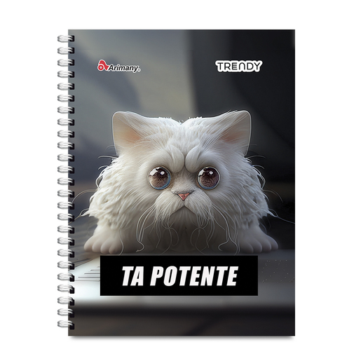 Cuaderno Profesional Arimany Trendy Cuadro Grande 200 hojas